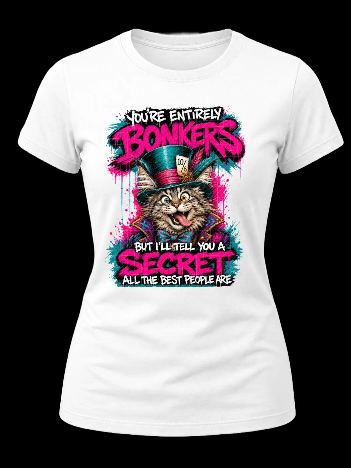 You’re Entirely Bonkers Tabby Cat Shirt