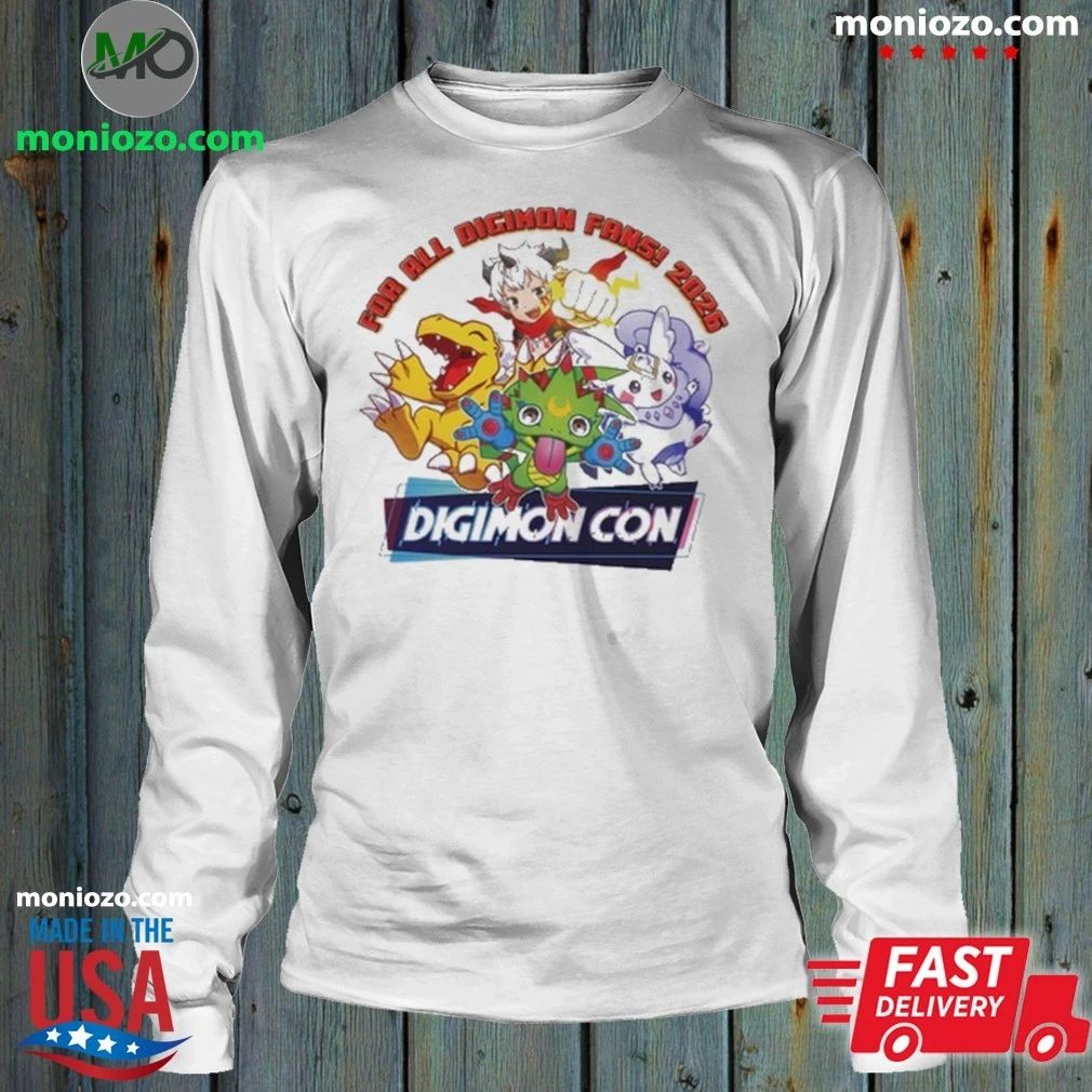 Original Digimon Con 2026 Commemorative Shirt