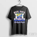 Classic Los Angeles Dodgers Back 2 Back National League 2024 2025 Champions T Shirts