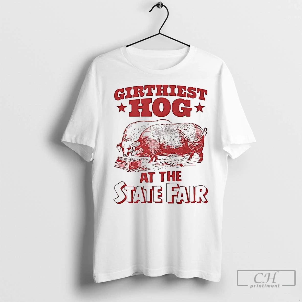 Classic Girthiest Hog At The State Fair