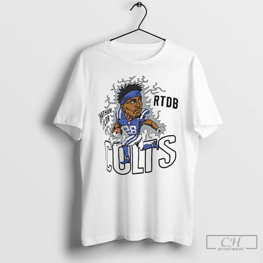 Premium Jonathan Taylor Rtdb Indianapolis Colts Player Caricature T Shirts