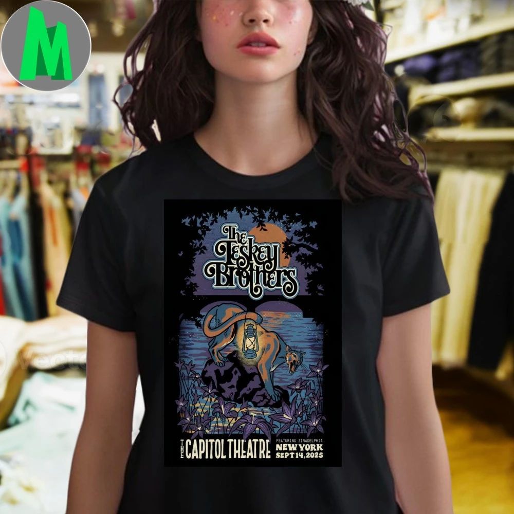 Port Chester, NY Event 2025 The Teskey Brothers Poster Shirt