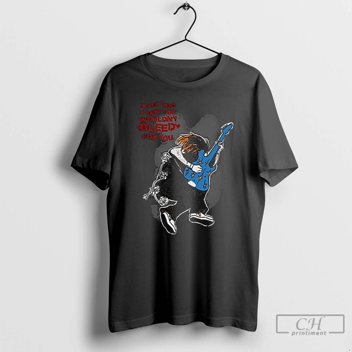 Classic Never Trust A Band That Wouldnt Bleed For You Long Sleve T Shirts