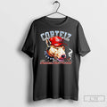 Classic Corteiz Rules The World Bull Dog Smoking Cigar T Shirts