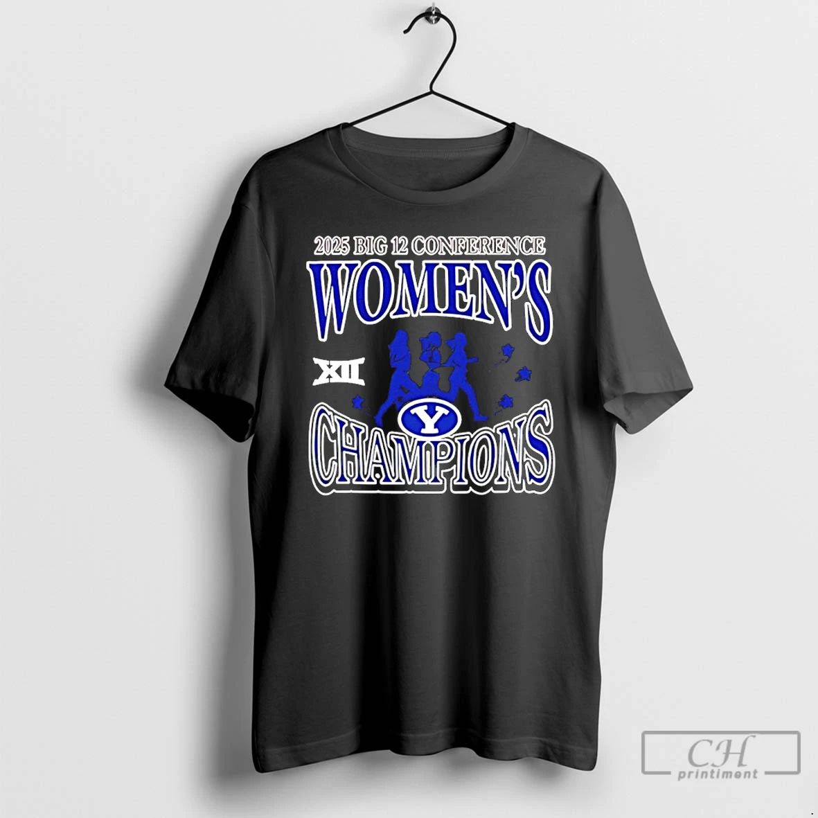 Classic Byu Cougars 2025 Big 12 Womens Cross Country Champions No 1 T Shirts