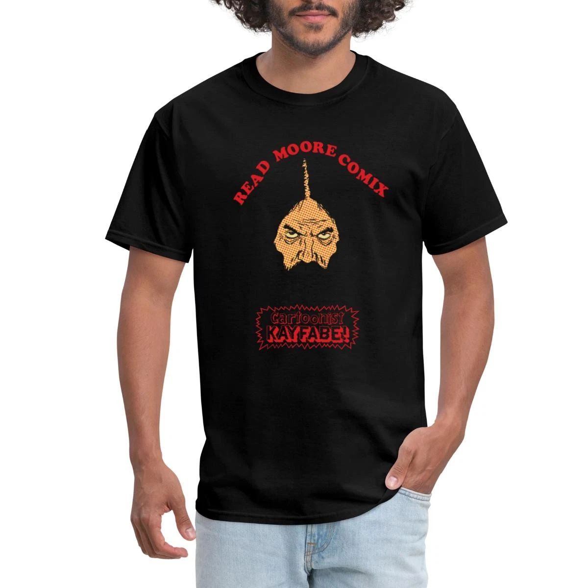 Read Moore Comix Cartoonist Kayfabe Men's T-Shirt