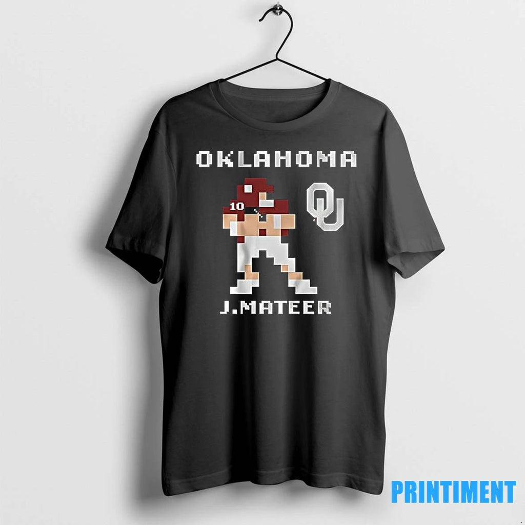 Oklahoma Football John Mateer Retro Baller Video Games Tshirts Sweater