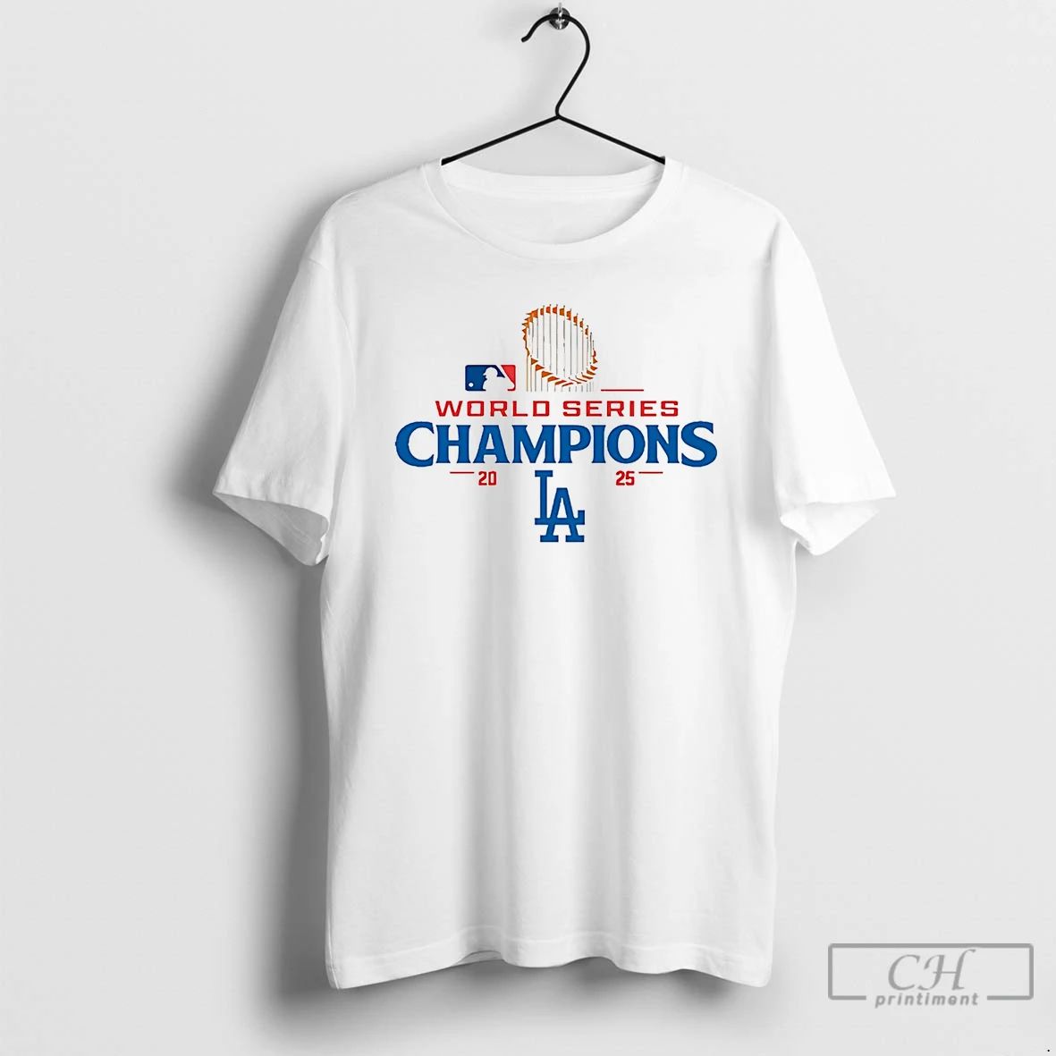 Premium Dodgers 2025 World Series Champions Players 2 Sided T Shirts