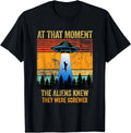 Funny Alien Abduction Malinois Dutch Shepherd UFO UAP Dog Gift Unisex T-Shirt