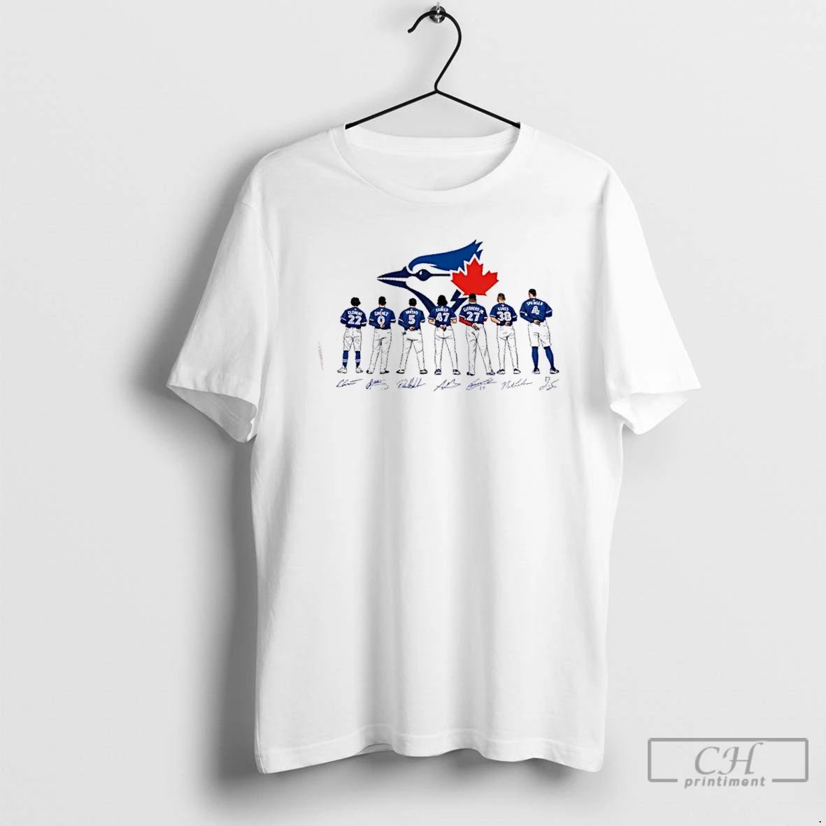 Classic Toronto Blue Jays Lineup 2025 Chasing The Same Dream Daaaa Dodgers Lose T Shirts