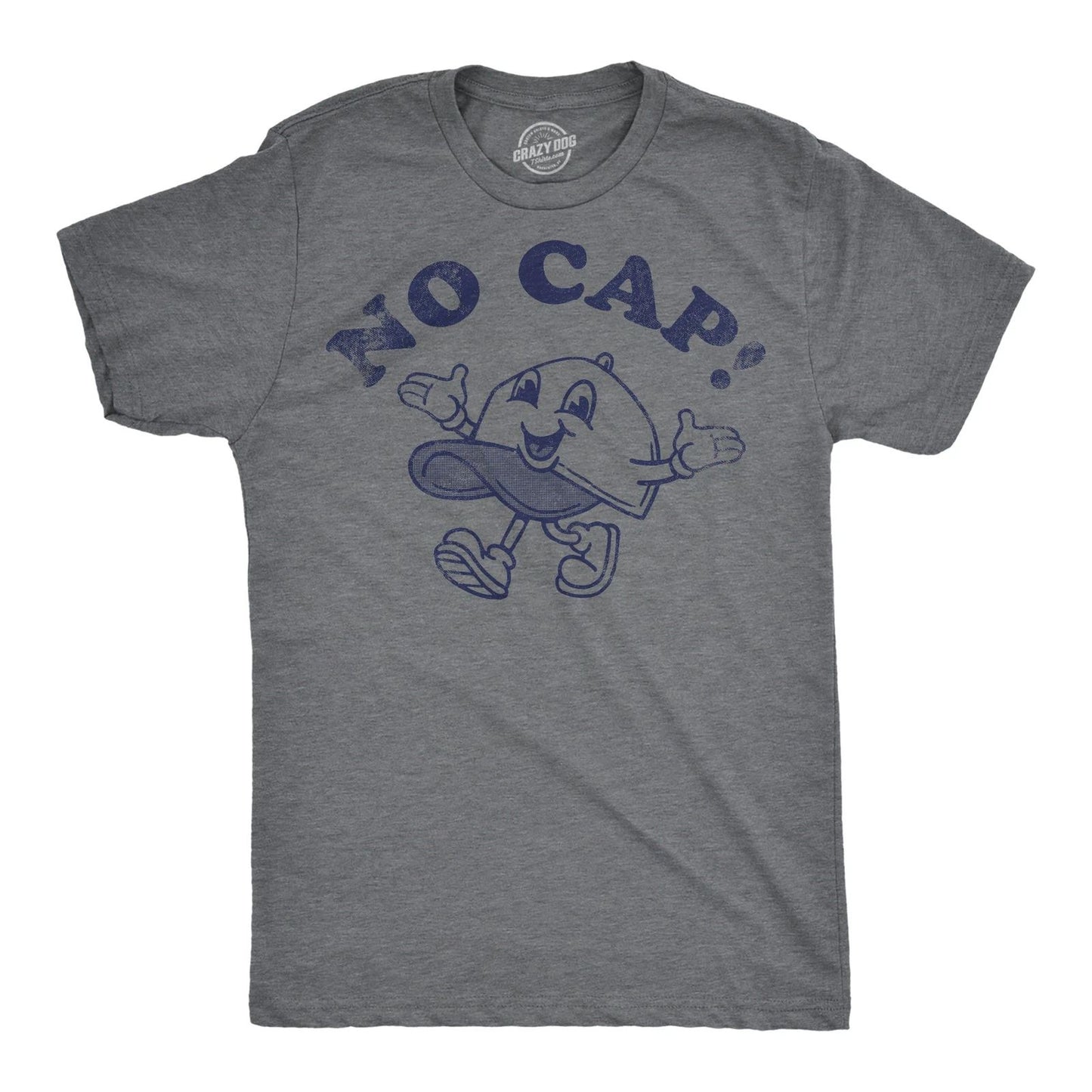 Mens Funny T Shirts No Cap Sarcastic Graphic Novelty Tee for Men