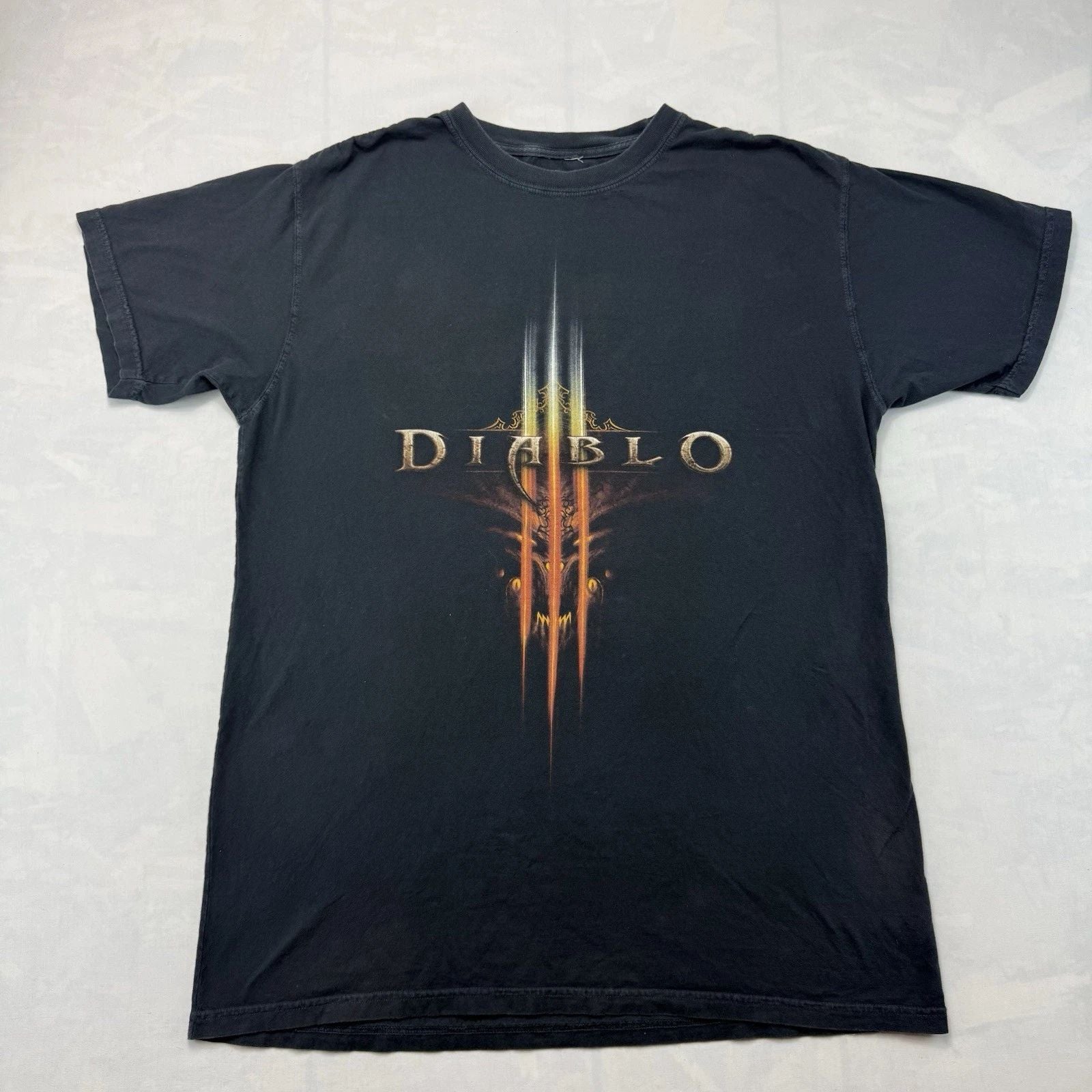 Diablo III 3 Video Game Promo T Shirt Blizzard SZ L
