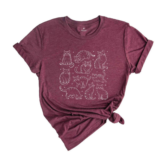 Cats Shirt, Cat Lover Gift, Funny Cat Shirt, Cat Mama Shirt, Gift For Mom, Cute