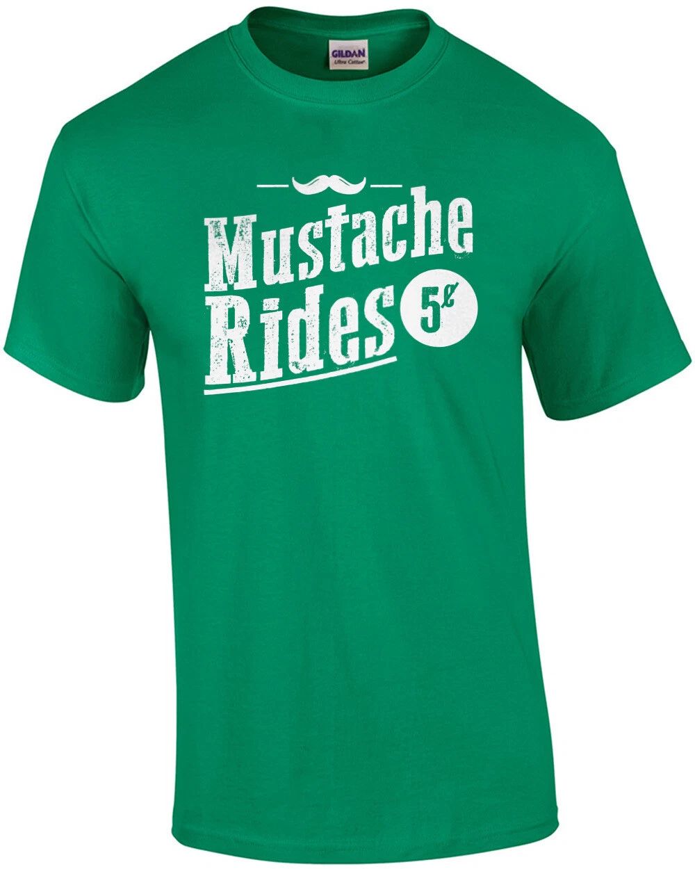 Mustache Rides 5 cents - funny offensive sexual t-shirt