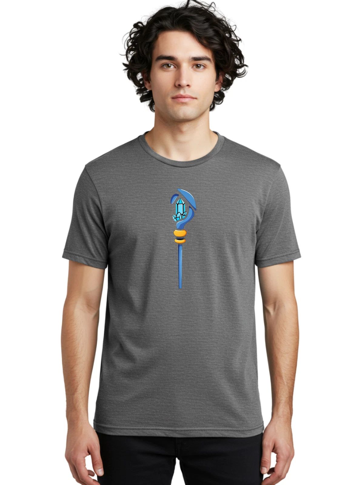 Magic-Staff Mens Graphic Tee, 100% Cotton, Casual Summer Wear