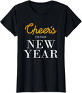 Hello New Year Cheers To The New Year Cute Gift Ladies' Crewneck T-Shirt