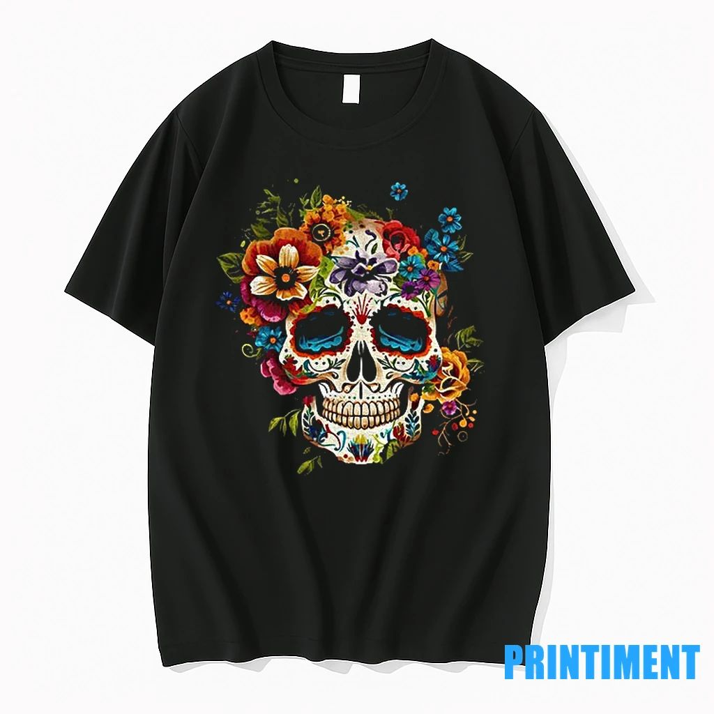 Day Of The Dead Sugar Skull Dia De Los Muertos Tshirts Sweater