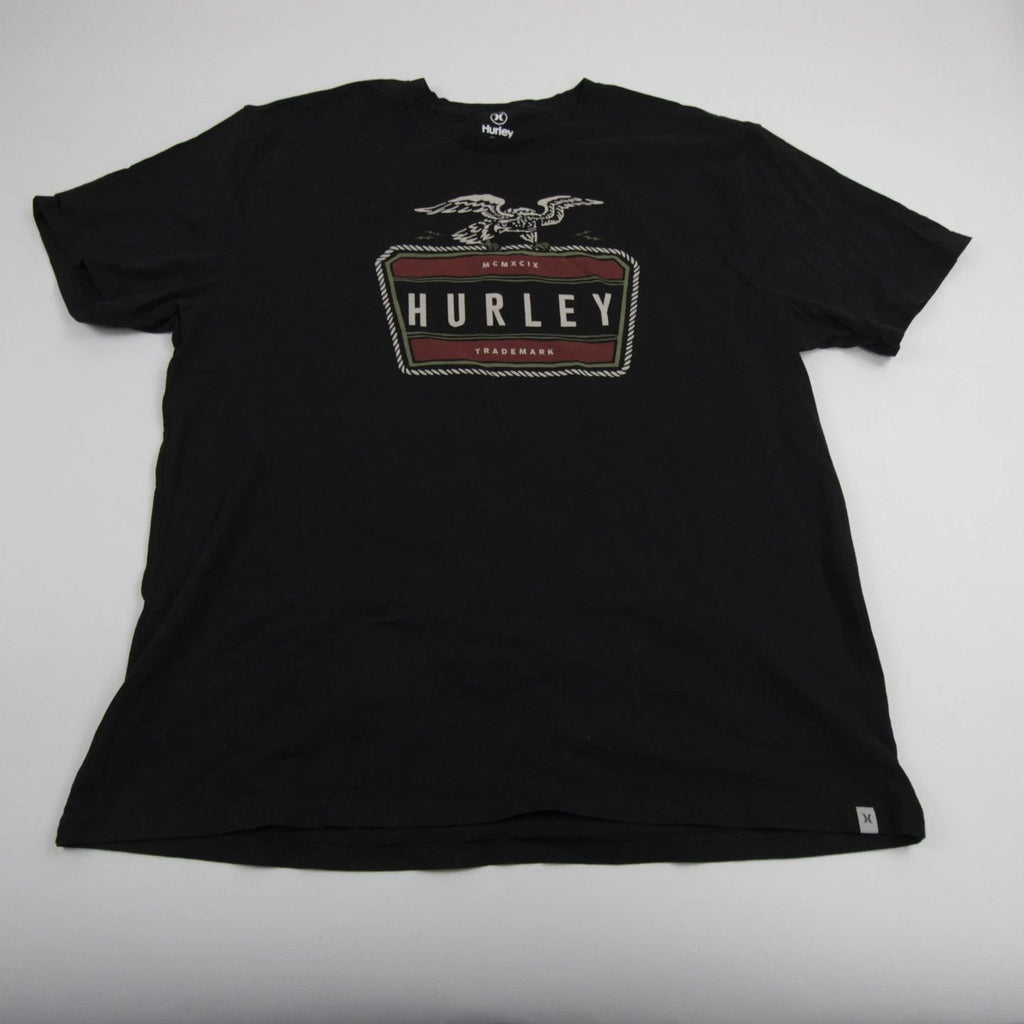Hurley Short Sleeve Shirt Men's Black Used XL