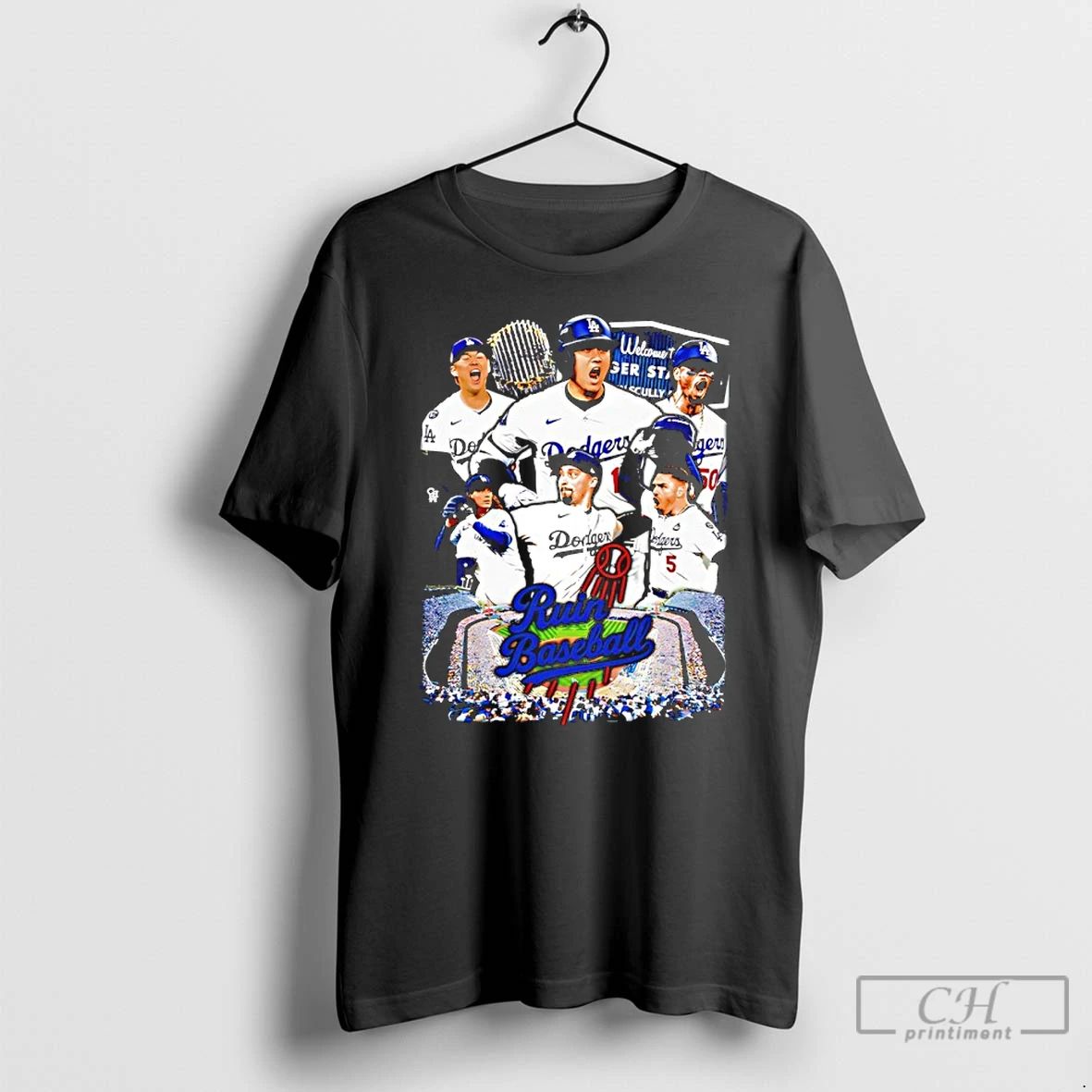 Classic Los Angeles Dodgers Ruin Baseball 2025 World Series Champions T Shirts