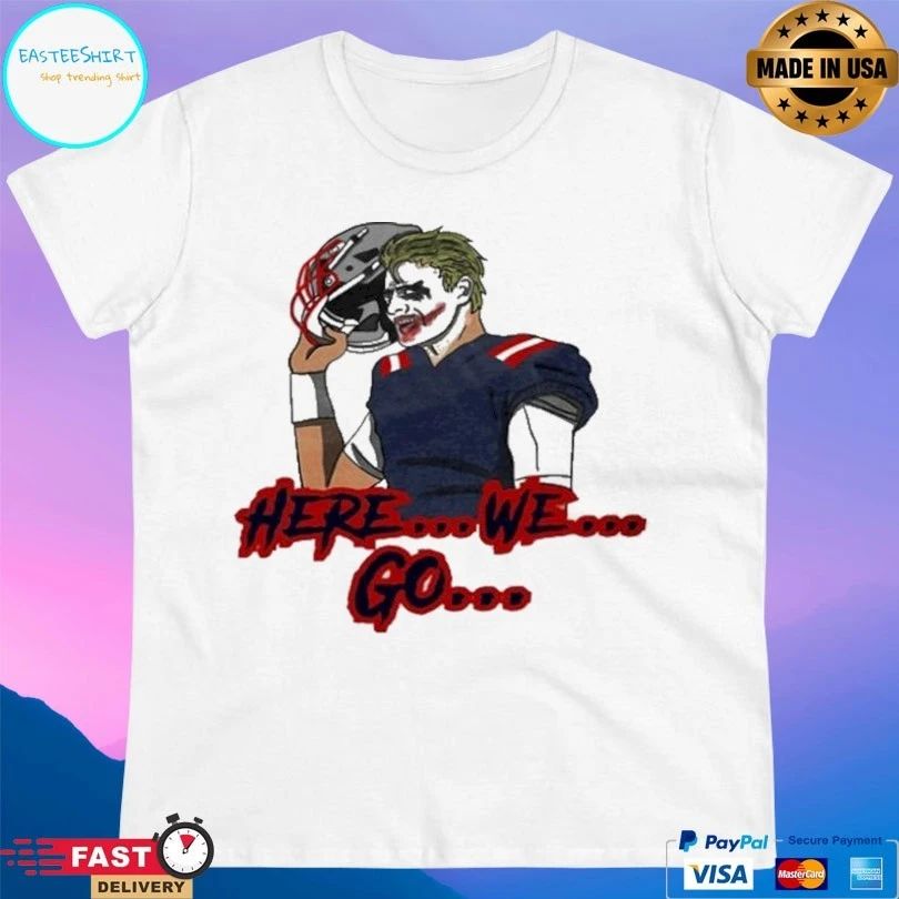 Here We Go Joker Football T-shirt