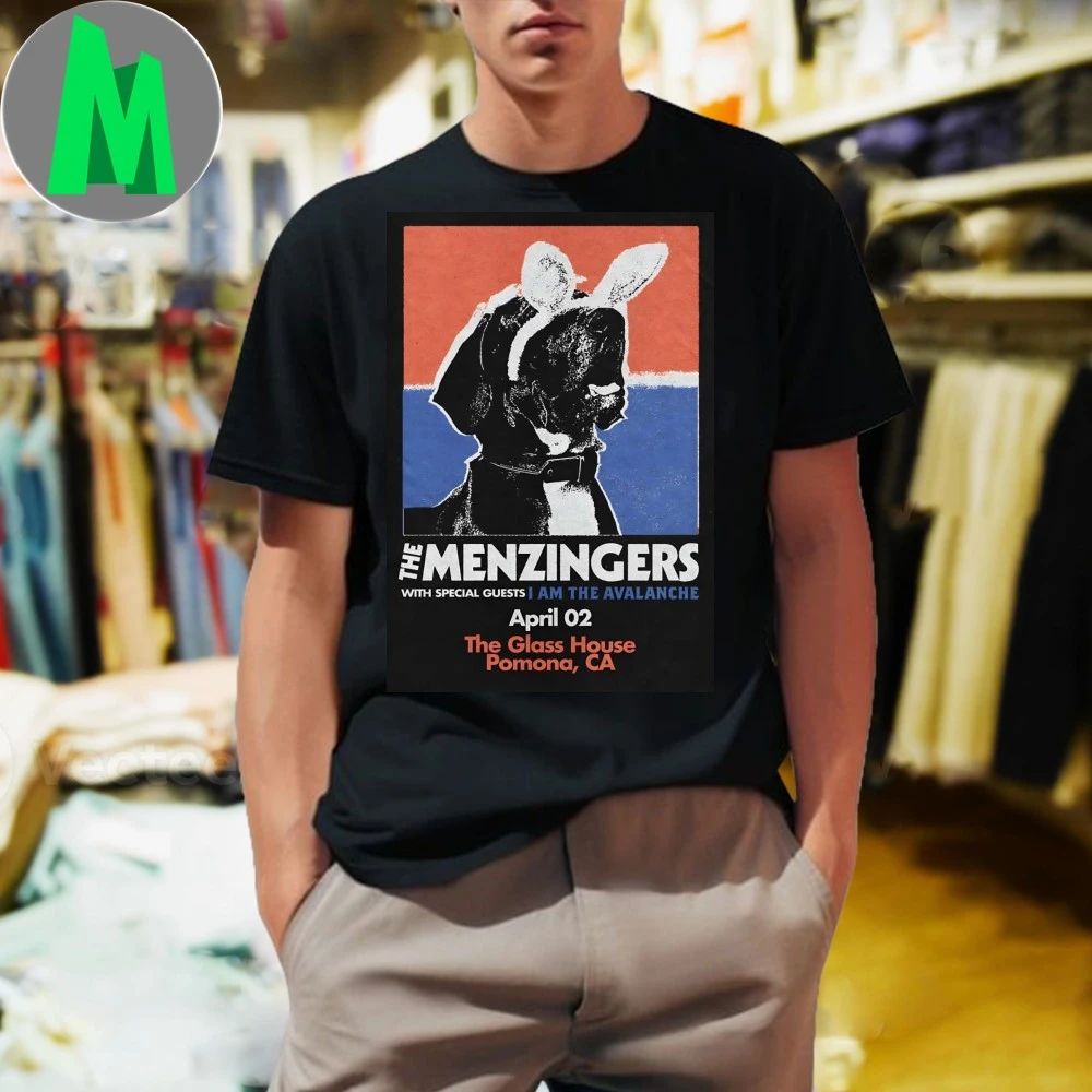 Original The Menzingers Pomona Ca Apr 2 2026 Poster Shirt