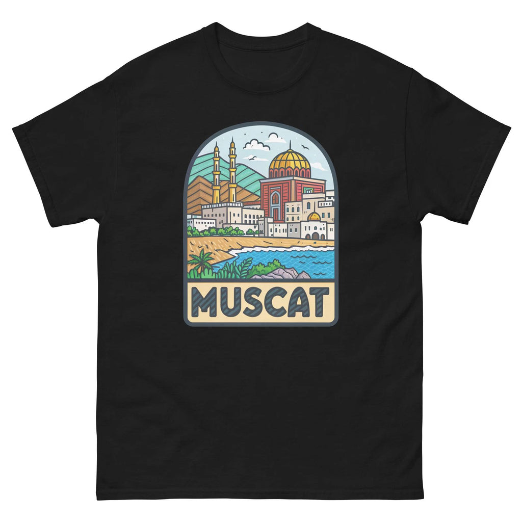 Muscat World Travel Urban Area City T-Shirt