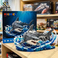 Jaws Great White Shark Building Brick Set