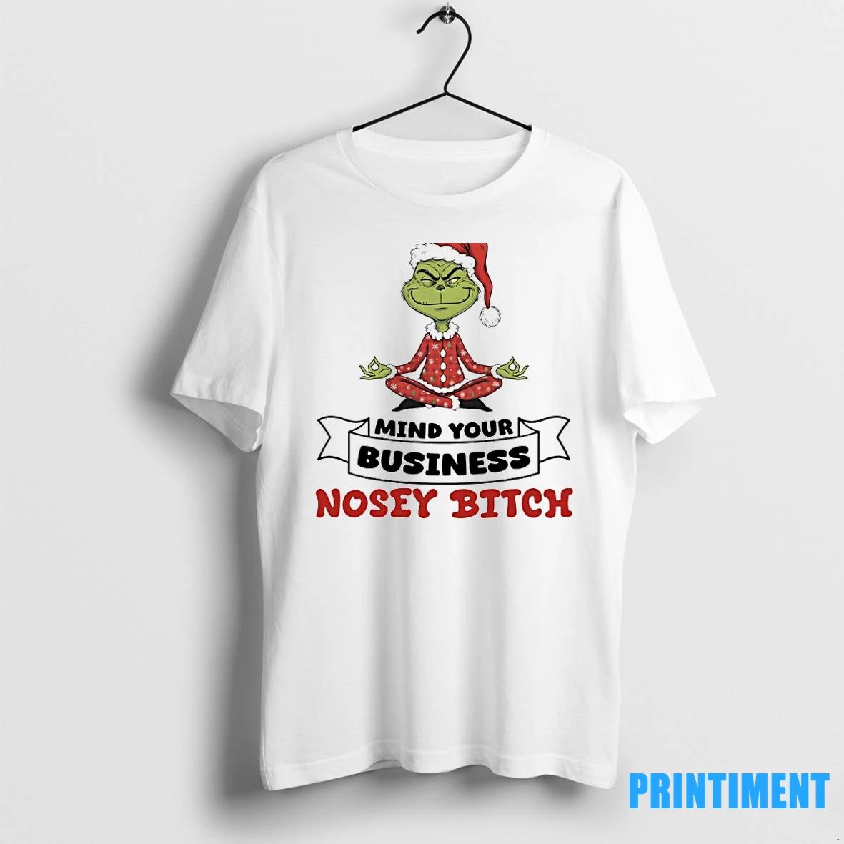 Grinch Santa Hat Twinkle Twinkle Little Snitch Mind Your Business Nosey Bitch Christmas Tshirts Sweater