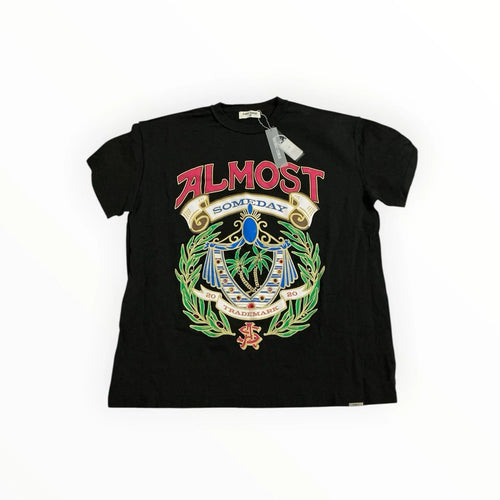 Almost Someday Royale T Shirt Mens 2XL Black Graphic Heavyweight Streetwear