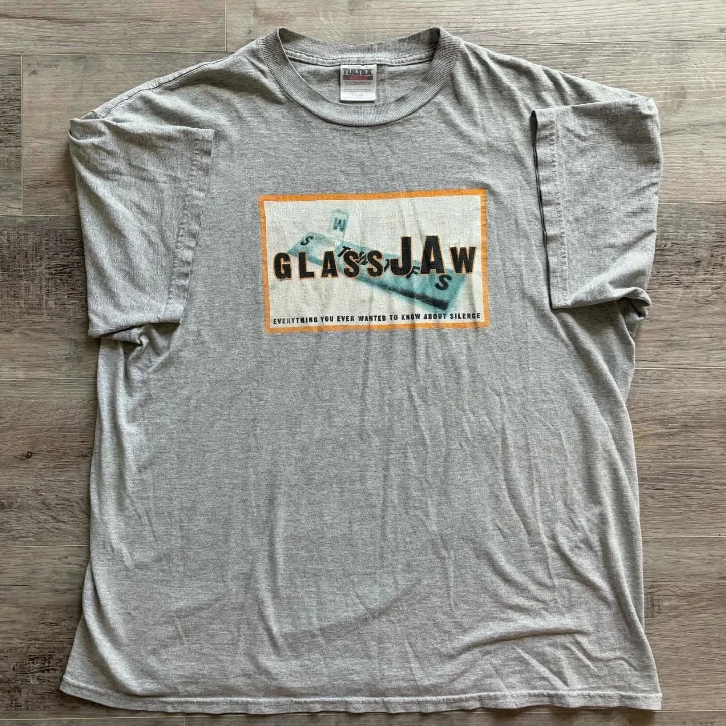 Vintage Glassjaw Everything you need to know about silence T-shirt TU1798