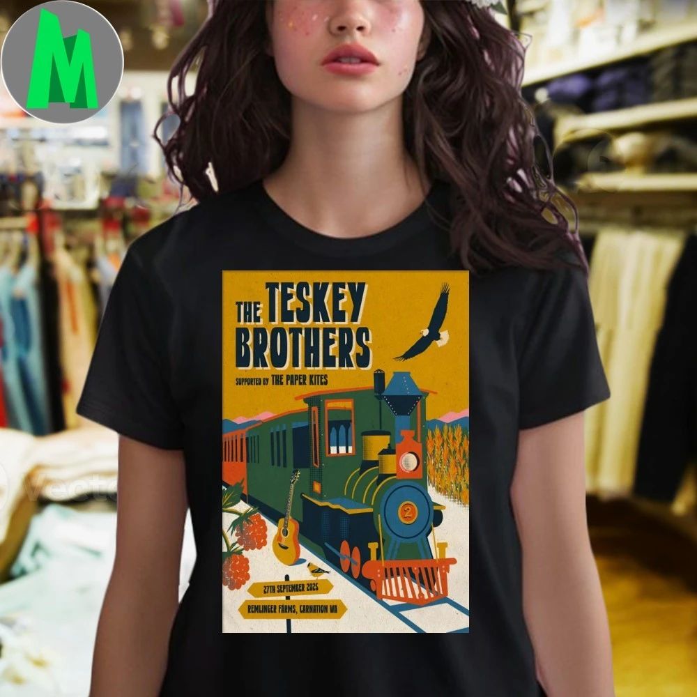 The Teskey Brothers September 27 2025 Remlinger Farms In Carnation WA Poster Shirt