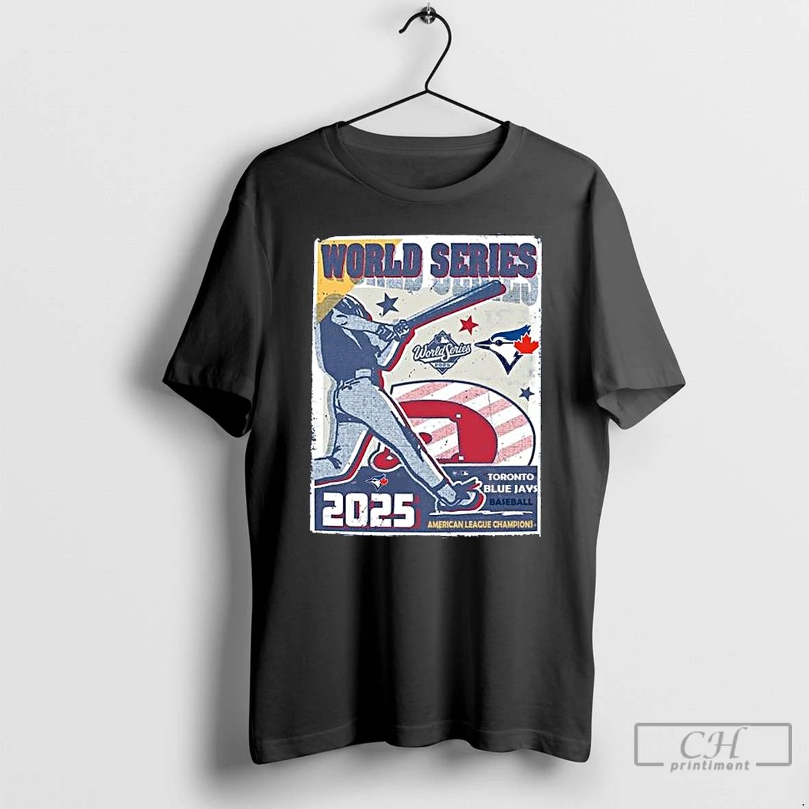 Classic Toronto Blue Jays Al Champs 2025 World Series Franklin T Shirts