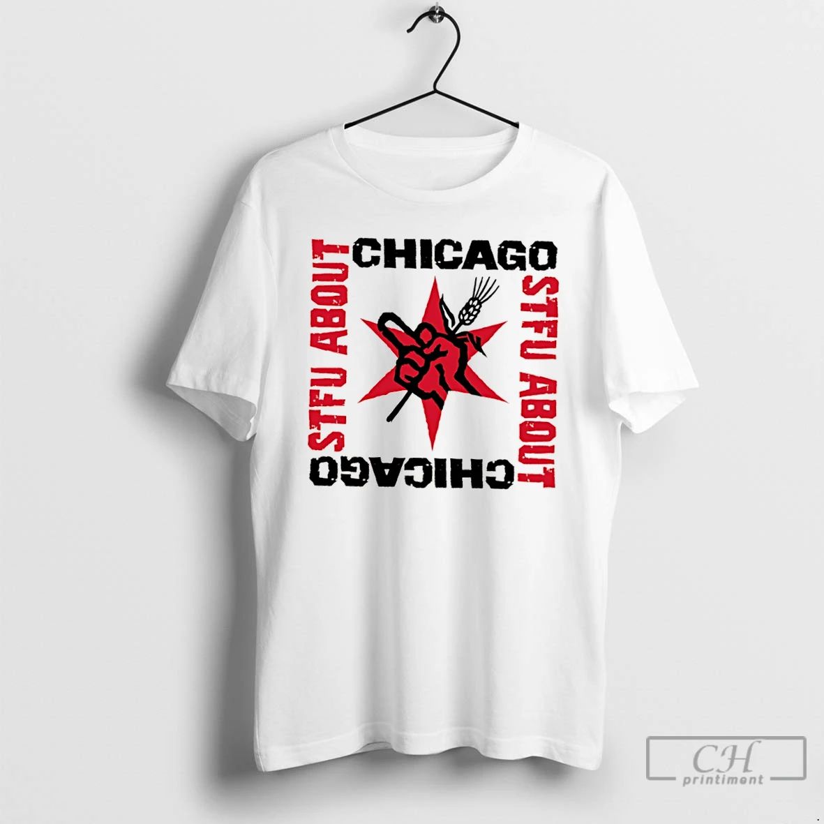 Classic Stfu About Chicago Revolution Brewing Logo Graphic T Shirts