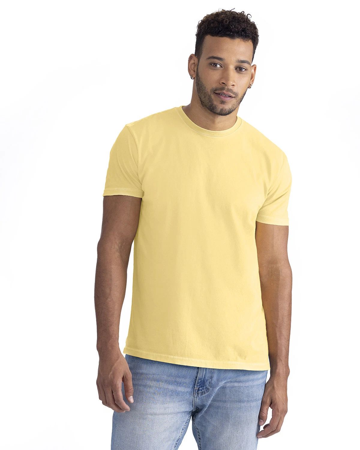 3 Pack Of Next Level Apparel Unisex Soft Wash Stylish Plain T-Shirt 3600SW