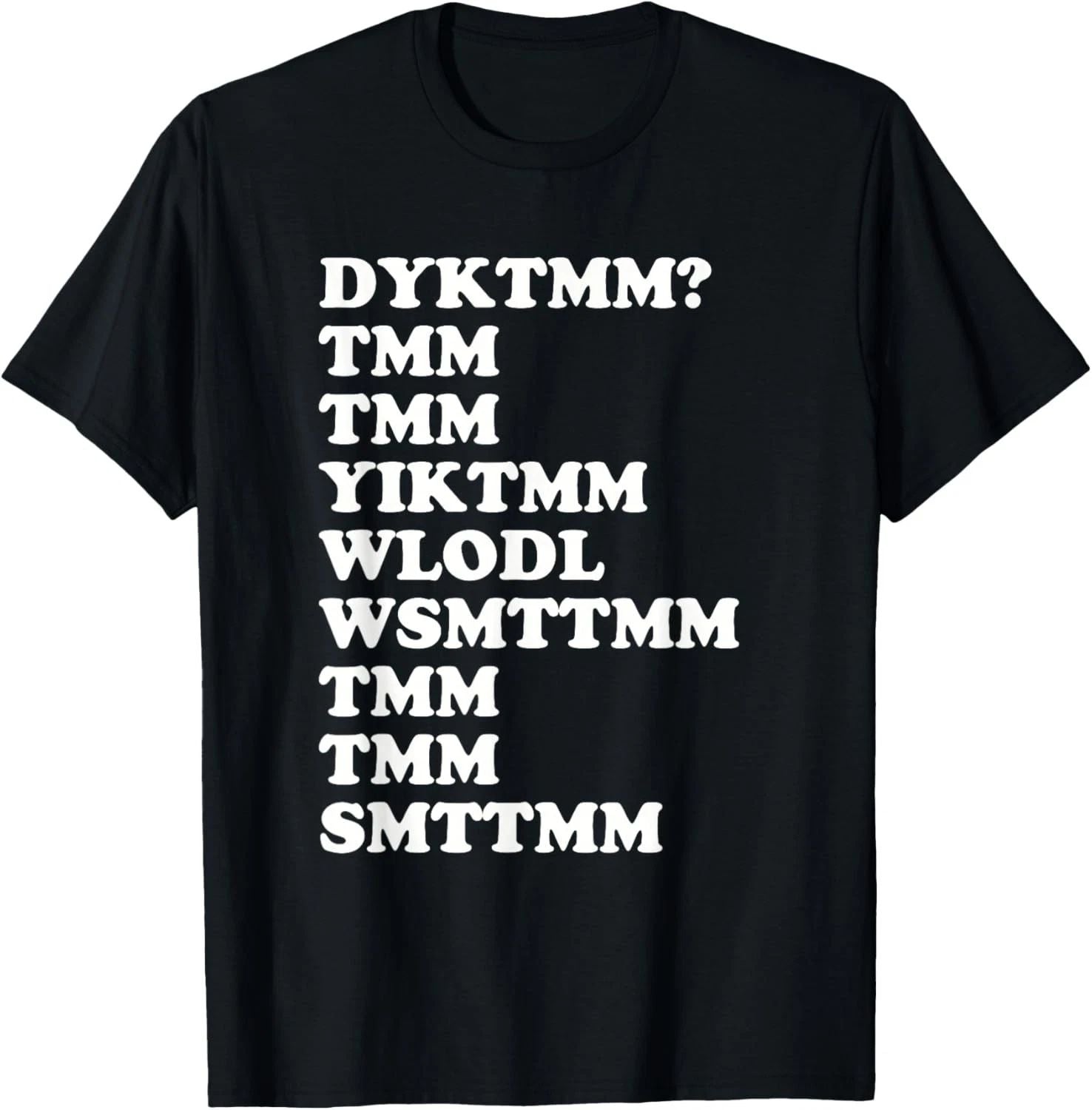 Do You Know The Muffin Man DYKTMM Nostalgic Saying Quote T-Shirt unisex T-Shirt