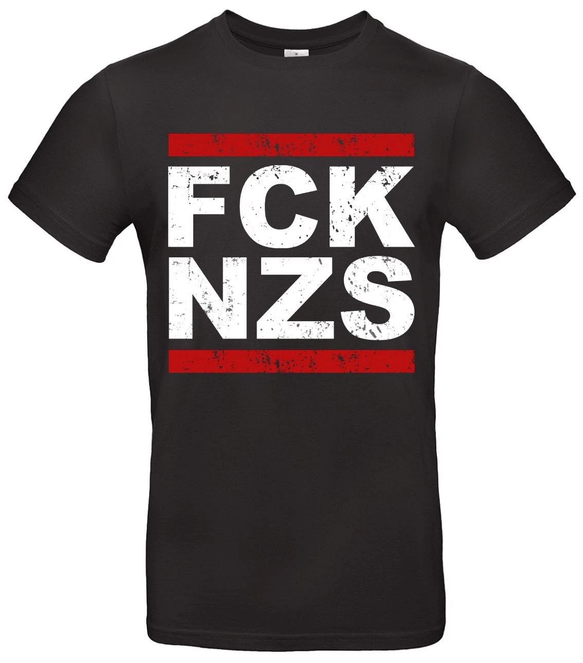 FCK NZS T-Shirt - Anti Fascist Statement - Unisex - High Quality Cotton