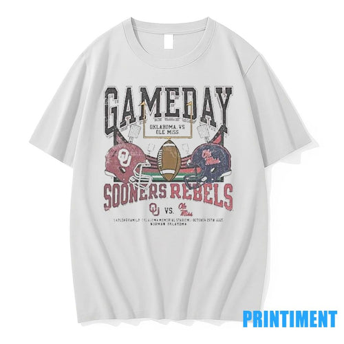 2025 Ou Vs Ole Miss Gameday Football Matchup Tshirts Sweater