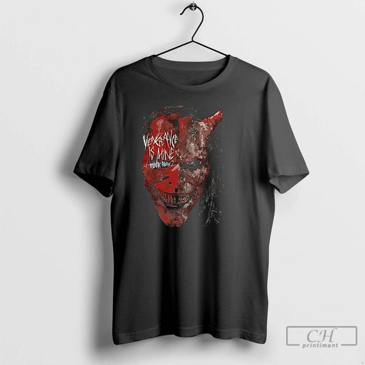 Classic The Black Phone2 Vengeance Is Mine Scary Mask Halloween T Shirts