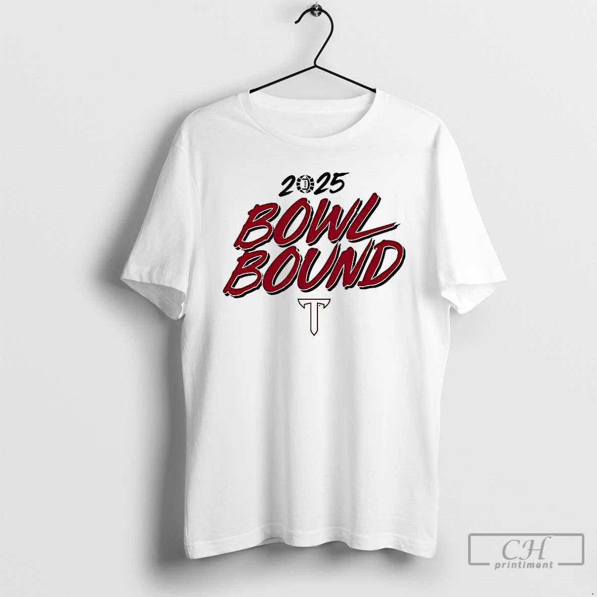 Classic Troy Trojans Football 2025 Bowl Bound T Shirts