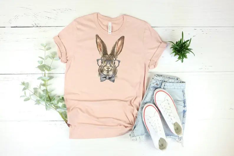 Bunny with Glasses T-Shirt