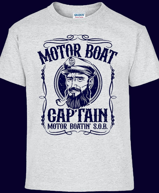 Motor Boat Captain T-shirt
