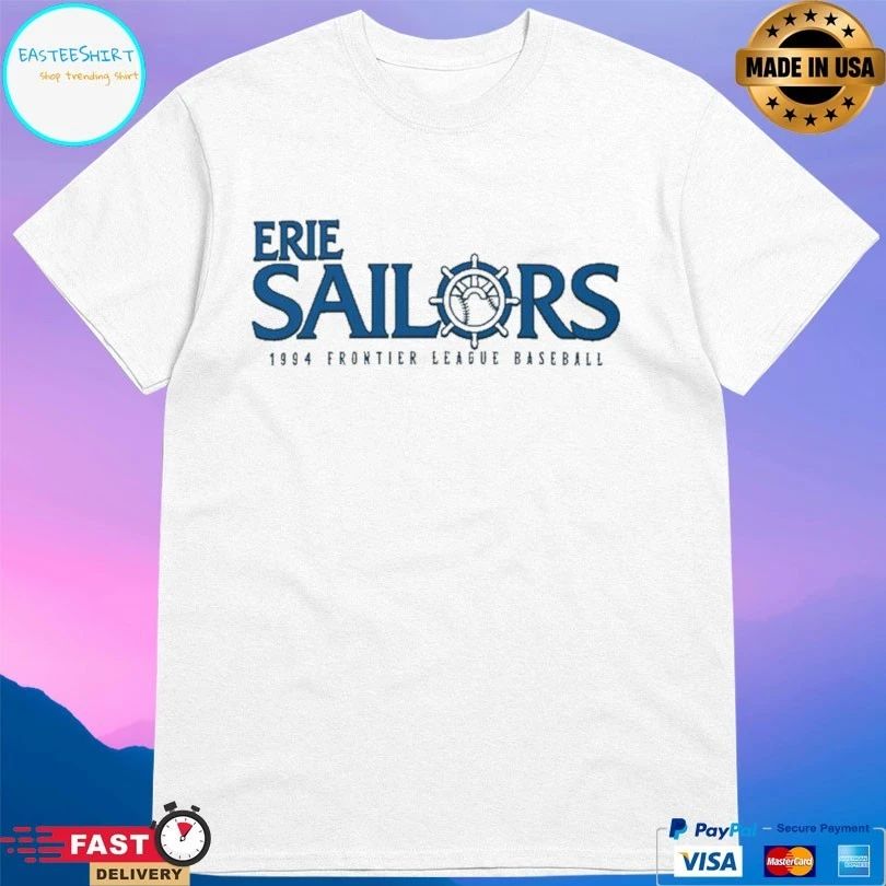Erie Sailors 1994 Frontier League Baseball T-shirt