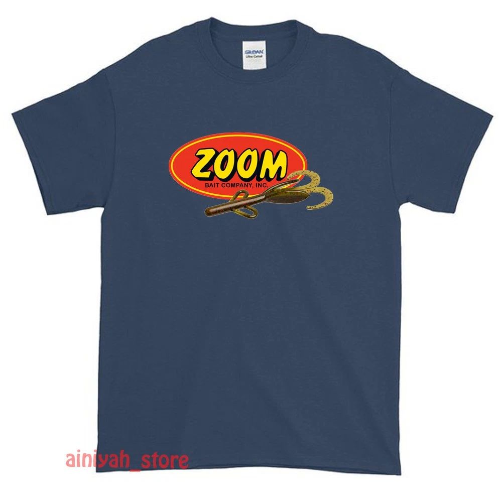 New Zoom Fishing Baits Logo Men's Funny T-Shirt USA Size S-XXL