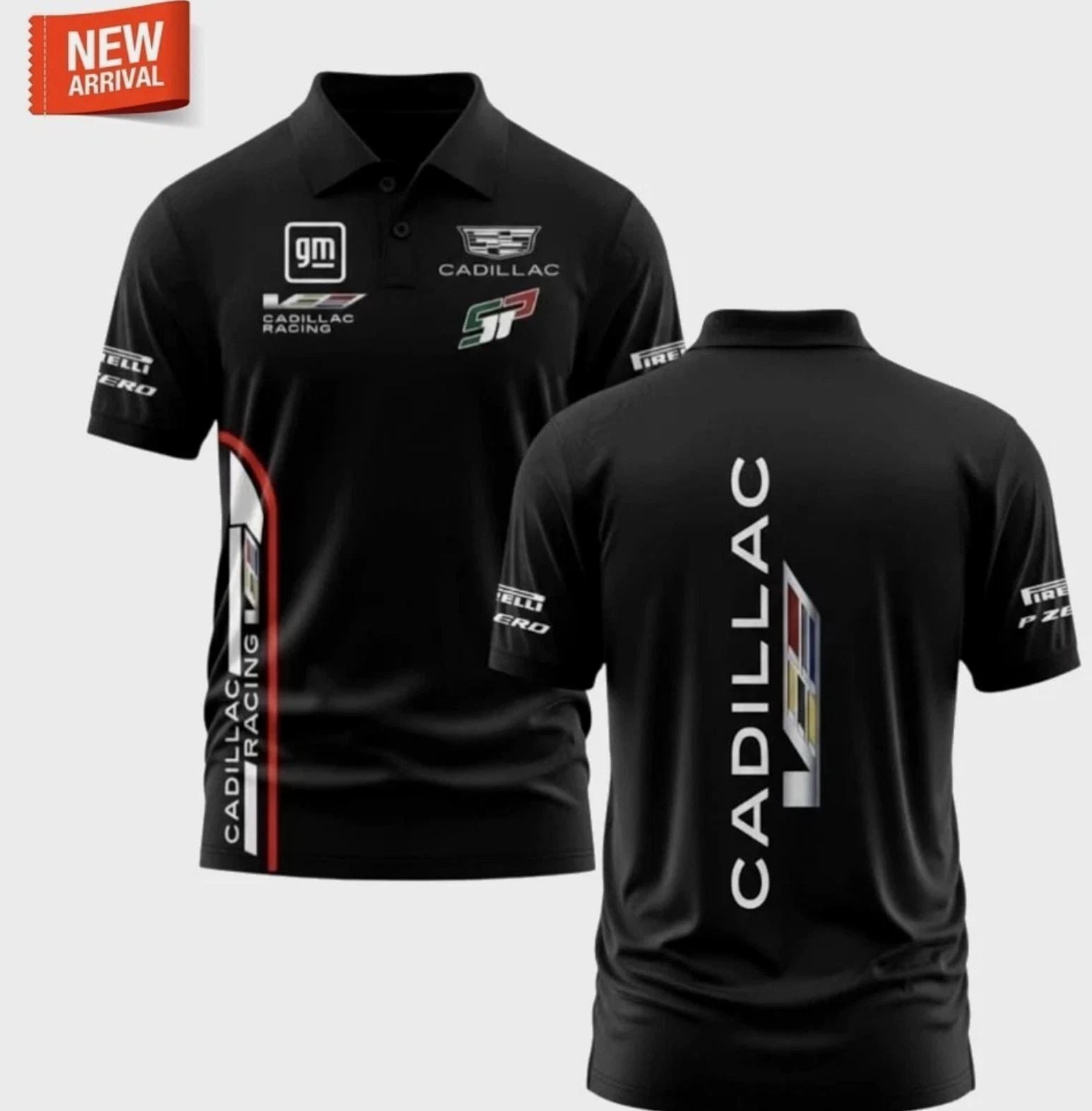 *HOT* 2026 Cadillac F1 Racing Polo Shirt – Formuula 1 Fan Edition - Size S-5XL