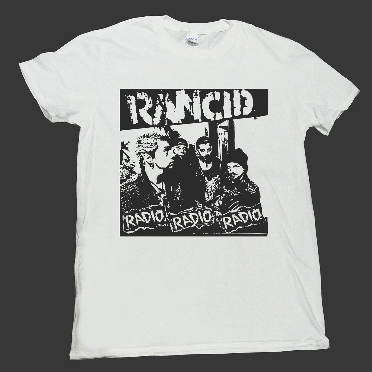 RANCID HARDCORE PUNK ROCK T-SHIRT unisex S-3XL