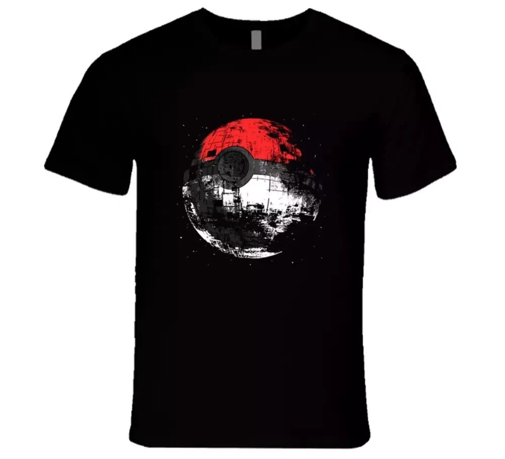 Pokeball Gaming Death Star Game Funny T Shirt Tee Gift New