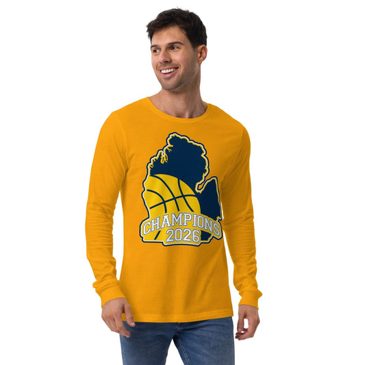 2026 Michigan College Basketball Champs LS Tee