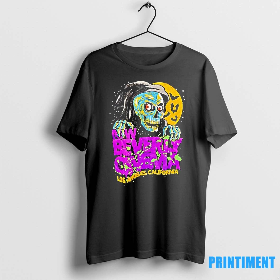 Skeleton New Beverly Cinema Los Angeles California Halloween Tshirts Sweater
