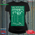 Original VACATIONS Holy Grail Tour 2026 Poster T-shirt