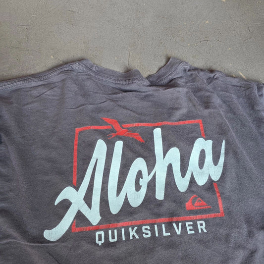 Quiksilver Surf Aesthetic Tee Shirt Preowned Size M